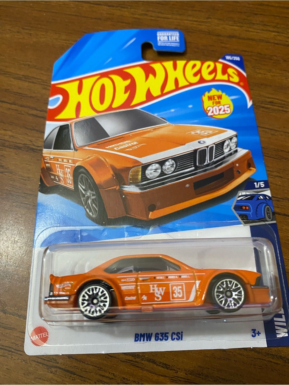 Hot wheel BMW 635 CSI- Wilde wide body